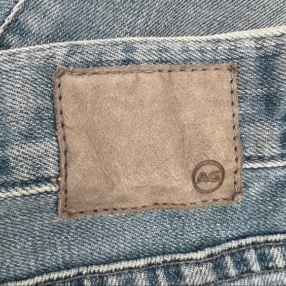 Ag Adriano Goldschmied The Nikki Relaxed Distressed Skinny Jeans Size 26 Womens - Picture 7 of 9